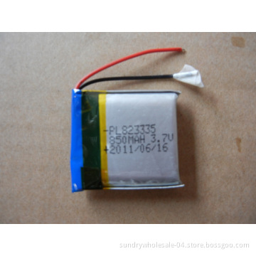 3.7V 800mAh Rechargeable Li Polymer Battery